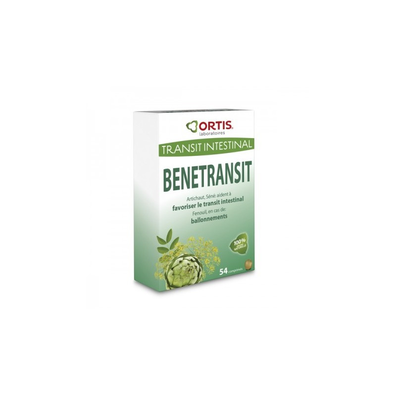 Ortis Benetransit 54 comprimés - Pharmacie Agnès Praden à Alès