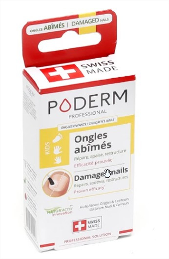 Poderm Ongles et contours Huile-sérum Ongles Abimés 8ml - Pharmacie Agnès Praden à Alès