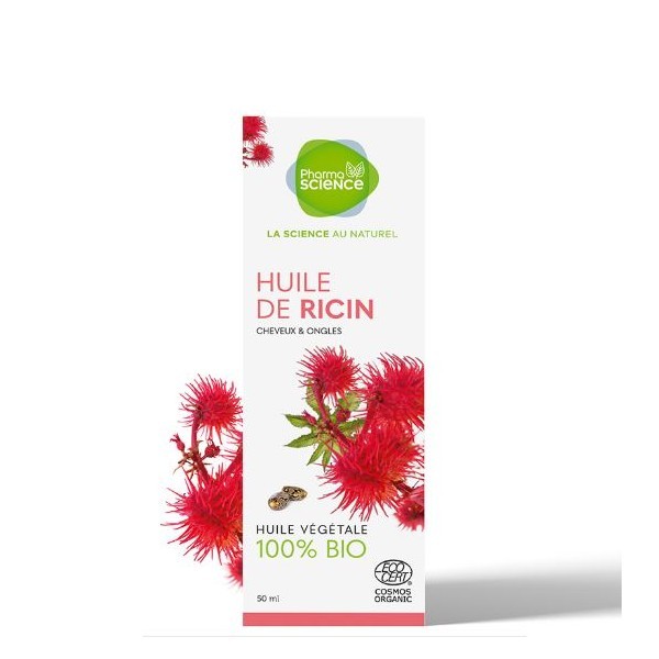 PHARMASCIENCE HUILE DE RICIN 50ML - Pharmacie Agnès Praden à Alès