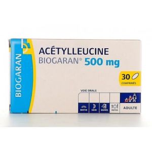 Biogaran Acétylleucine 500 Mg Antivertigineux 30 Comprimés - Pharmacie Agnès Praden à Alès