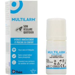 Théa Pharma Multilarm Soin Oculaire Quotidien 10ml  - Pharmacie Agnès Praden à Alès
