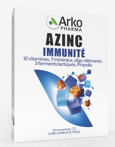 Arkopharma Azinc Immunité 30 Comprimés - Pharmacie Agnès Praden à Alès