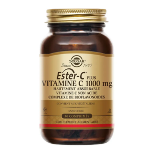 Solgar Ester-C Plus Vitamine C 1000 mg 30 comprimés  - Pharmacie Agnès Praden à Alès