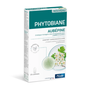 Pileje Phytobiane Aubépine 15 comprimés - Pharmacie Agnès Praden à Alès