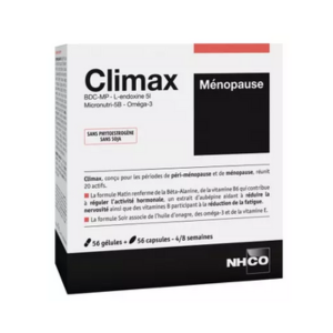 NHCO Climax Ménopause 56 gélules et 56 capsules - Pharmacie Agnès Praden à Alès
