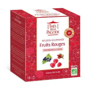 Thés de la Pagode Infusion Fruits Rouges 18 Infusettes - Pharmacie Agnès Praden à Alès