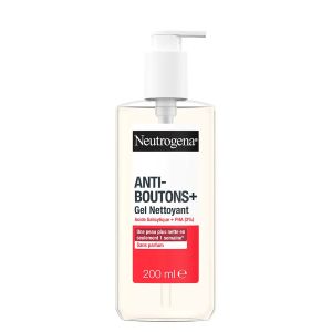 Neutrogena Anti-Bouton + Gel Nettoyant Acide Salicylique 200ml - Pharmacie Agnès Praden à Alès