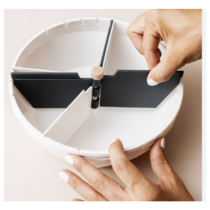 Bol Maju Anthracite & Blanc - Pharmacie Agnès Praden à Alès