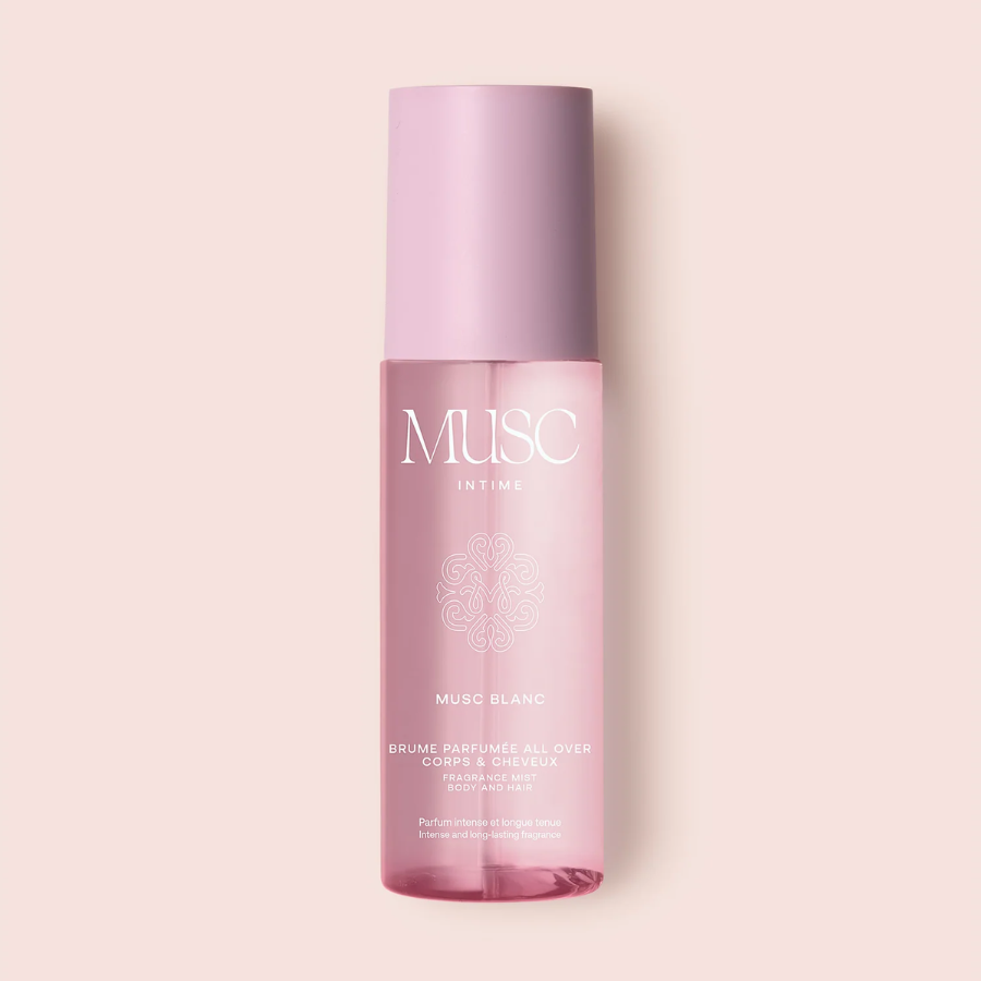 Musc Intime Brume Parfumé Corps Et Cheveux Musc Blanc 100 ml  - Pharmacie Agnès Praden à Alès