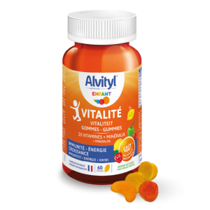 Alvityl Enfant Vitalité 60 Gommes  - Pharmacie Agnès Praden à Alès