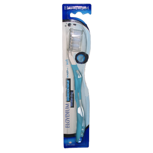 Elgydium brosse à dents blancheur anti-tâches souple - Pharmacie Agnès Praden à Alès