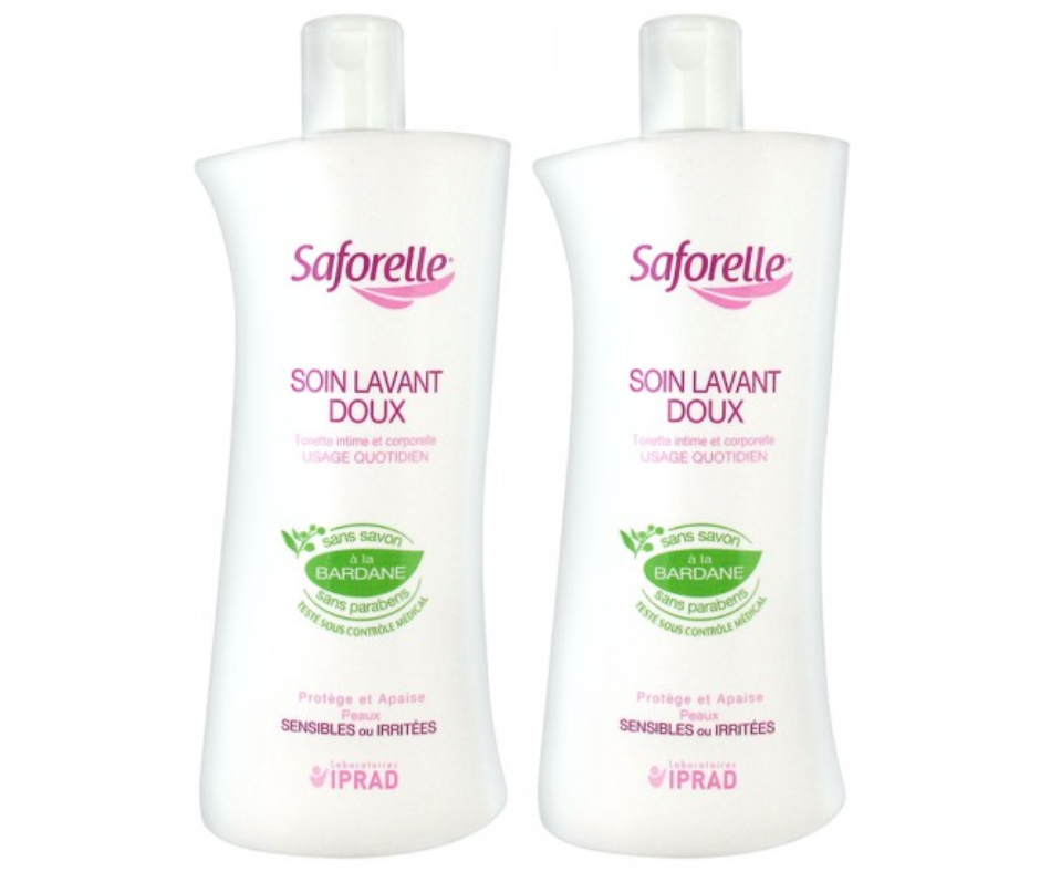 Saforelle soin lavant doux 500ml x2 - Pharmacie Agnès Praden à Alès