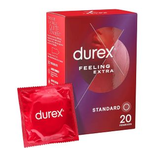 Durex Feeling Extra 20 préservatifs - Pharmacie Agnès Praden à Alès