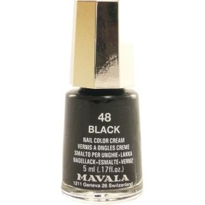 Mavala Vernis à Ongle Mini 48 Black 5ml - Pharmacie Agnès Praden à Alès