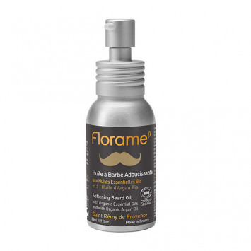 FLORAME Homme Huile à Barbe Adoucissante BIO 50ml - Pharmacie Agnès Praden à Alès