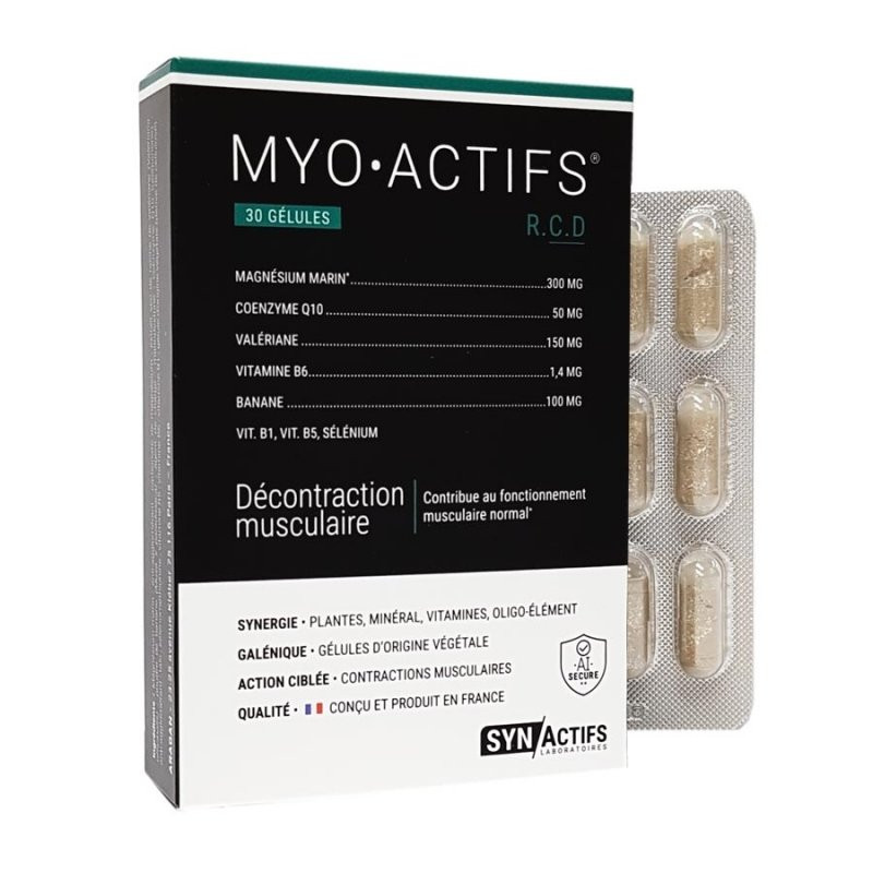Aragan MyoActifs 30 gélules - Pharmacie Agnès Praden à Alès