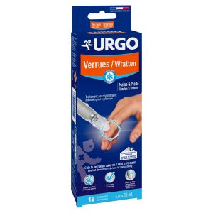 Urgo Verrues Mains Et Pieds Traitement par Cryothérapie 38ml  - Pharmacie Agnès Praden à Alès