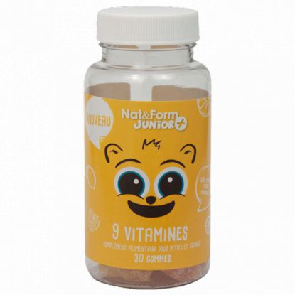 Nat & form ours + juniors 30 gommes - Pharmacie Agnès Praden à Alès