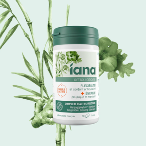 Iana Articulations + Énergie 60 Comprimés - Pharmacie Agnès Praden à Alès