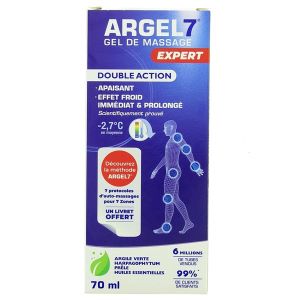 Argel7 Gel de Massage Expert Double Action 70 ml - Pharmacie Agnès Praden à Alès