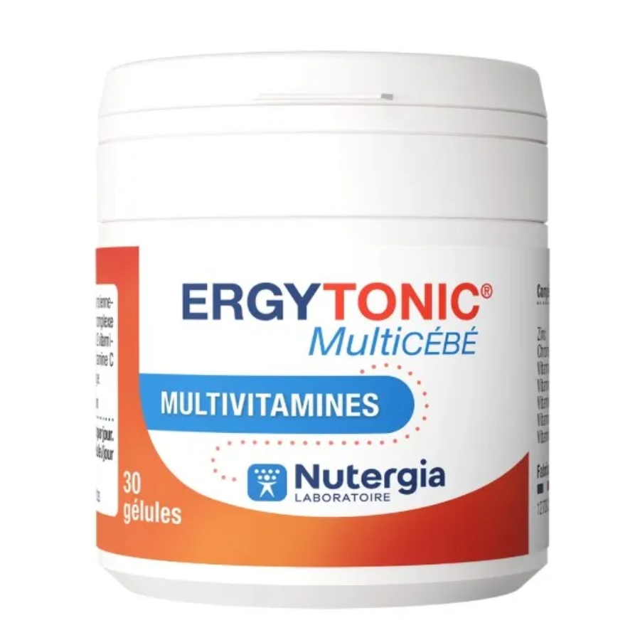 Nutergia Ergytonic Multicébe 30 Gélules - Pharmacie Agnès Praden à Alès