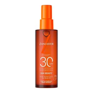 Lancaster Sun Beauty Huile sèche soyeuse accélératrice de bronzage spray SPF30 150 ml - Pharmacie Agnès Praden à Alès