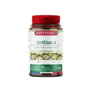 Superdiet Oméga 3 45 Capsules - Pharmacie Agnès Praden à Alès
