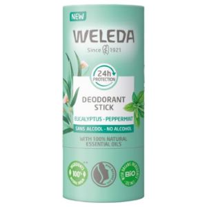 Weleda Déodorant Stick Eucalyptus Menthe Poivrée 50 g - Pharmacie Agnès Praden à Alès