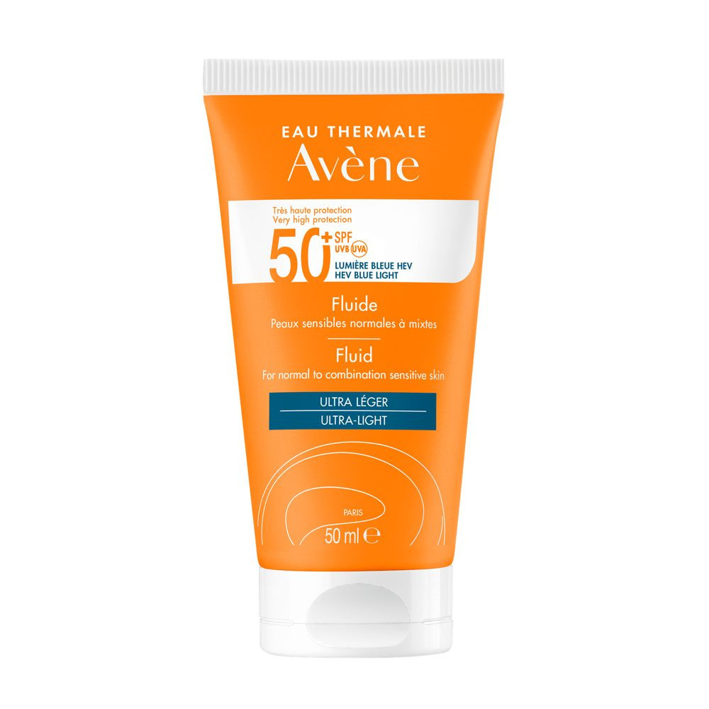 Avène Solaire  Fluide SPF50+ 50 ml - Pharmacie Agnès Praden à Alès
