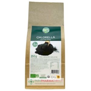 Exopharm Supra Food Chlorella 100% Pure Poudre Bio 250g - Pharmacie Agnès Praden à Alès
