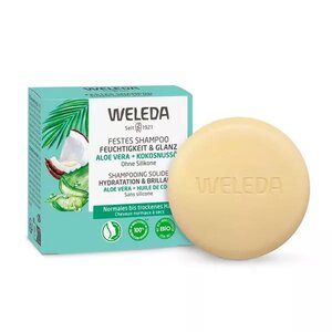 Weleda Shampoing Solide Hydratation & Brillance 50 g - Pharmacie Agnès Praden à Alès