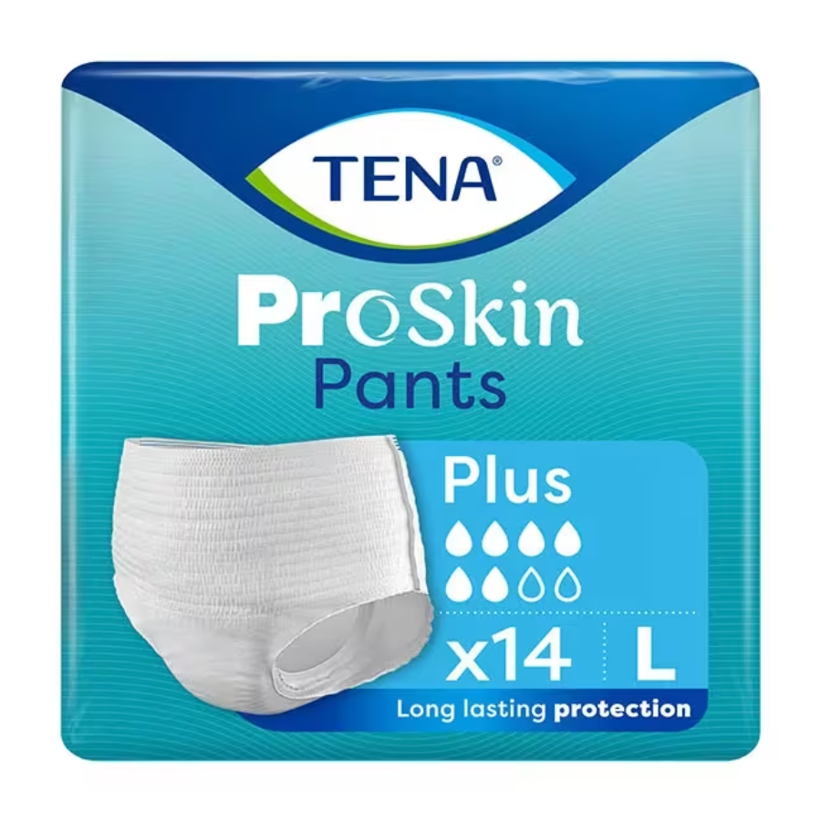 Tena Proskin Pants Sous-Vêtement Absorbant Plus Taille L 14 unités - Pharmacie Agnès Praden à Alès