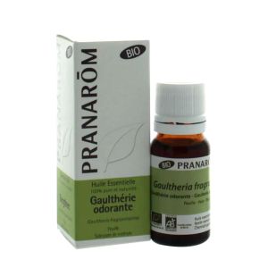 Pranarom Huile Essentielle Bio Gaultherie F/10 ml  - Pharmacie Agnès Praden à Alès