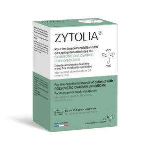 CCD Zytolia- Syndrome des Ovaires Polykystiques, 60 Sticks - Pharmacie Agnès Praden à Alès