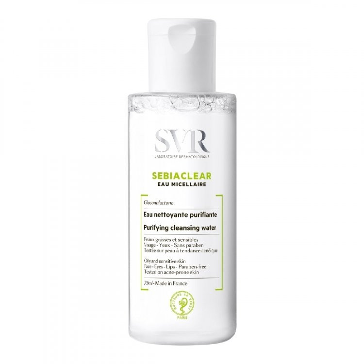 SVR Sebiaclear Eau Micellaire 75ml - Pharmacie Agnès Praden à Alès