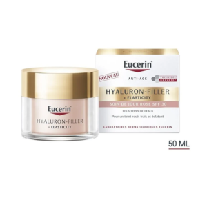 Eucerin Hyaluron-Filler + Elasticity Soin de Jour Rose SPF30 50 ml - Pharmacie Agnès Praden à Alès
