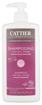 Cattier Shampooing Aloe Vera Orange Bio 500 ml - Pharmacie Agnès Praden à Alès