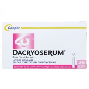 Cooper Dacryoserum 20 Unidoses 5 ml - Pharmacie Agnès Praden à Alès