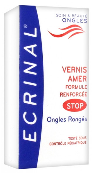 Ecrinal Vernis Amer Stop Ongles Rongés 10 ml - Pharmacie Agnès Praden à Alès