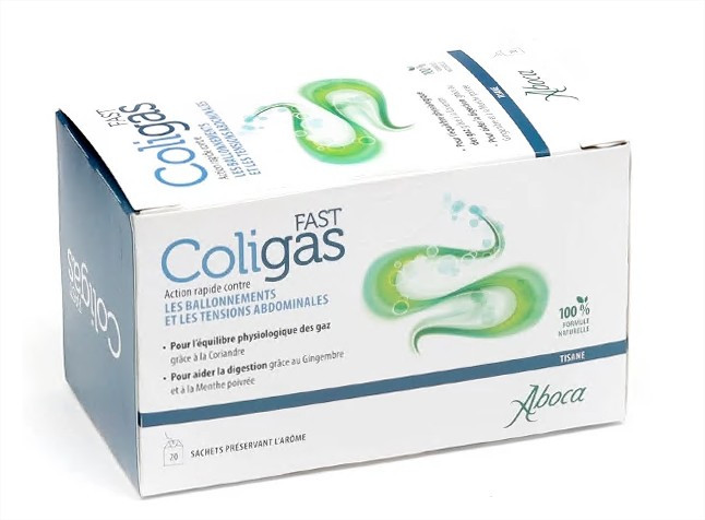 Aboca Coligas Fast Tisane 20 sachets - Pharmacie Agnès Praden à Alès