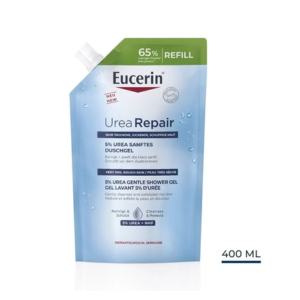 Eucerin UreaRepair Gel Lavant 5% d'Urée Recharge 400 ml - Pharmacie Agnès Praden à Alès