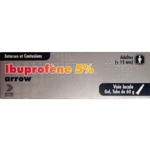 Arrow Ibuprofène 5% Gel Tube 60g - Pharmacie Agnès Praden à Alès