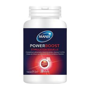 Manix Power Boost Stimulation Sexuelle 30 gélules - Pharmacie Agnès Praden à Alès