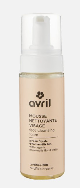 Avril Mousse nettoyante visage bio 150 ml - Pharmacie Agnès Praden à Alès