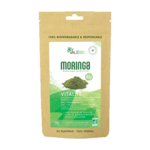 Valebio Moringa Bio en poudre 100g - Pharmacie Agnès Praden à Alès