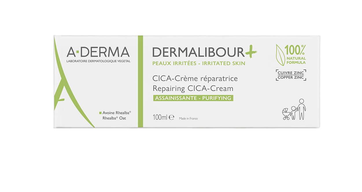 A-derma Dermalibour+ CICA Crème réparatrice 100 ml - Pharmacie Agnès Praden à Alès