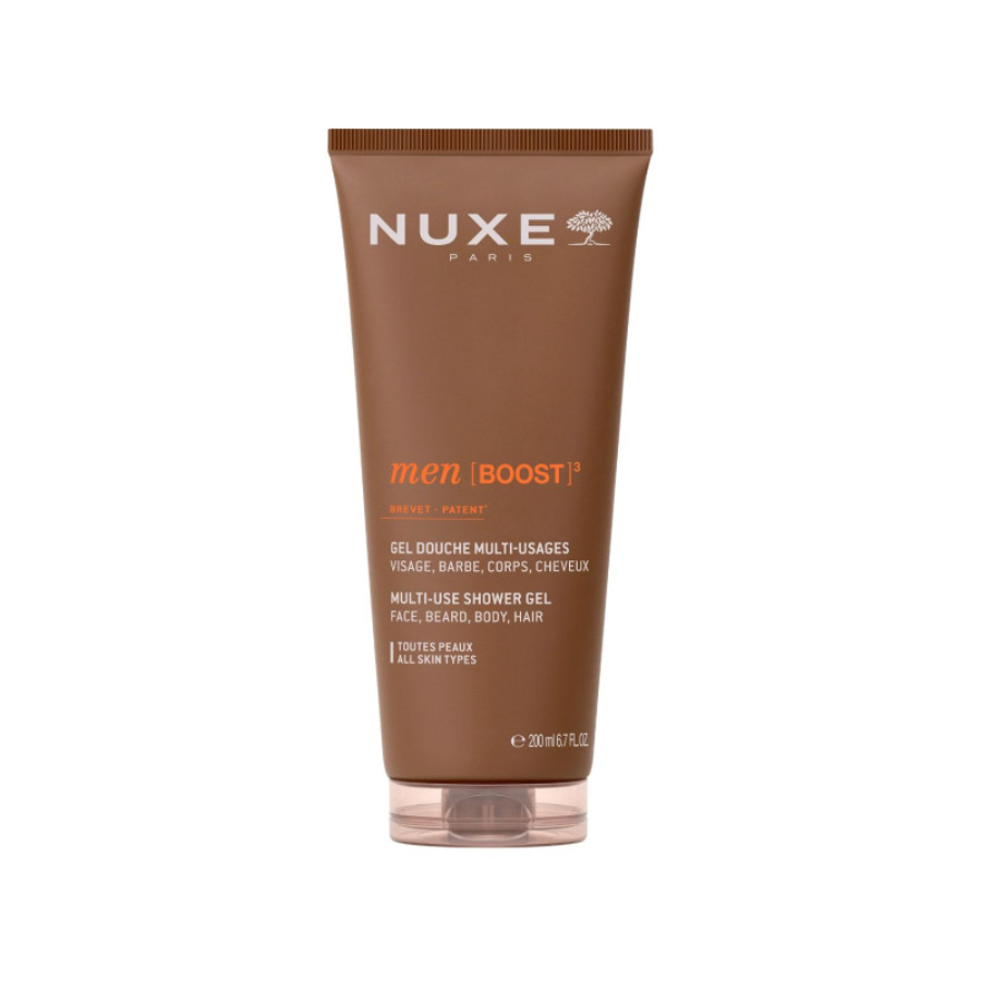 Nuxe Men Boost 3 Gel Douche Multi-Usages 200ml - Pharmacie Agnès Praden à Alès