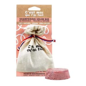 Diet World Shampooing Solide Bio Rhassoul Cerise 65 g - Pharmacie Agnès Praden à Alès