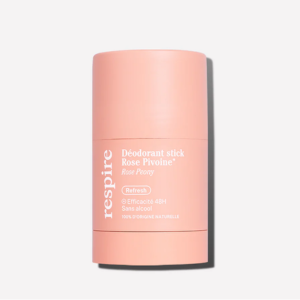 Respire Déodorant Stick Rose Pivoine 50 g - Pharmacie Agnès Praden à Alès