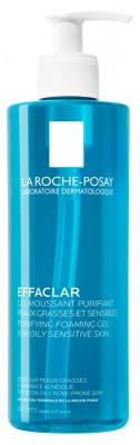 La roche Posay Effaclar gel moussant purifiant 400ml - Pharmacie Agnès Praden à Alès